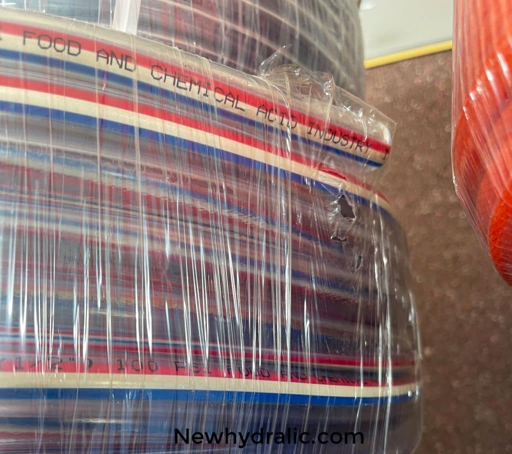 شیلنگ شفاف غذایی بدون نخ سایز 1/2 | 38 میلی متر