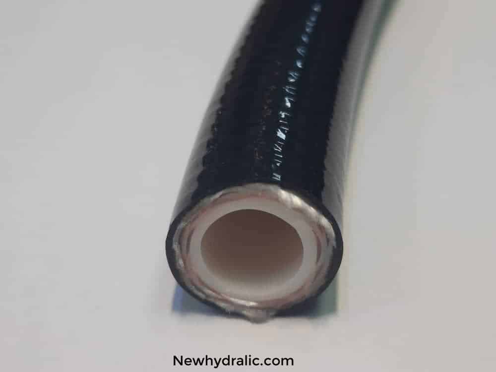 شیلنگ تفلون نخدار و سیم دار سایز 3/16 | 5 میلی متر شیلنگ تفلون نخدار و سیم دار سایز 3/16 | 5 میلی متر