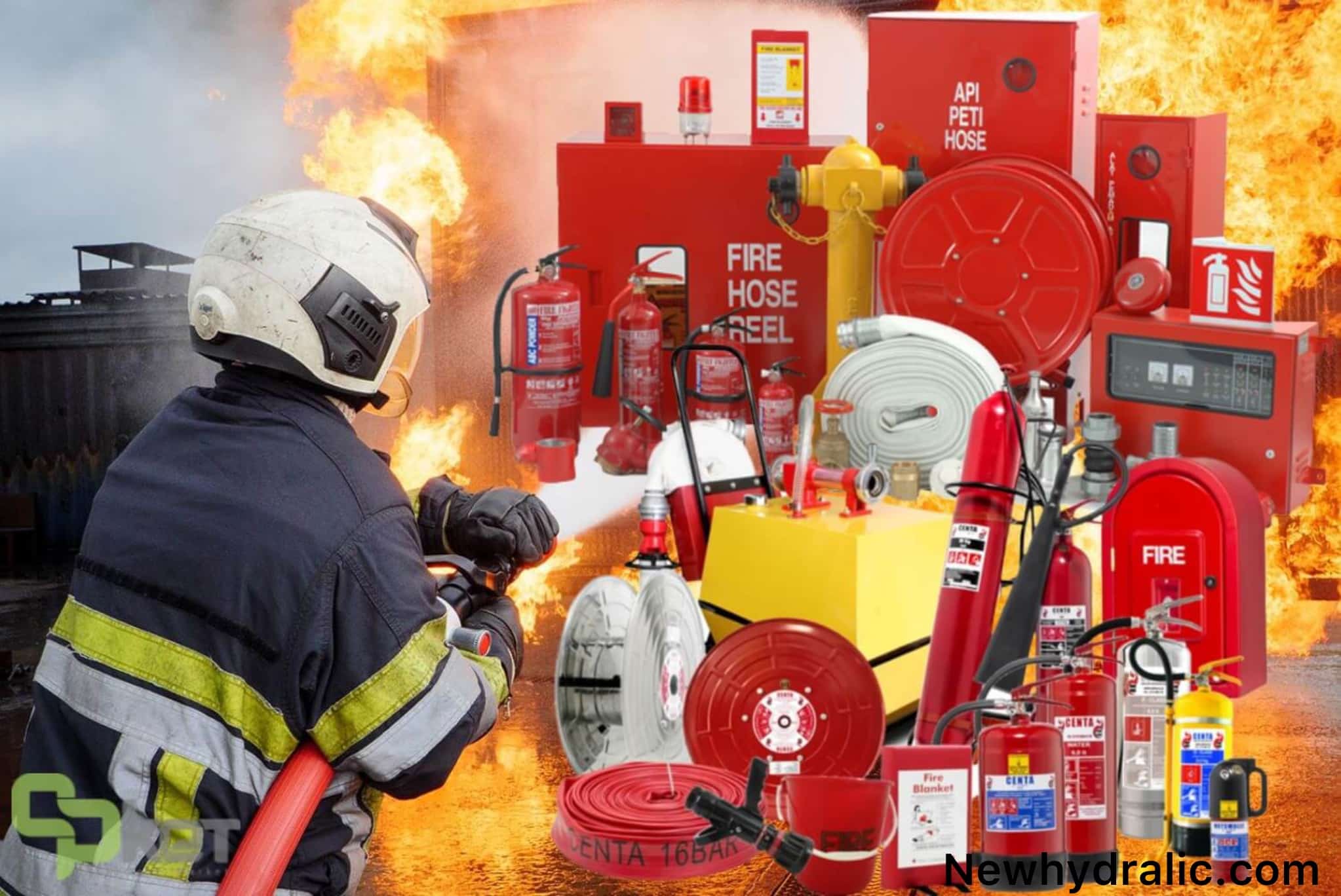 راهنمای کامل استفاده از شیلنگ آتش‌ نشانی