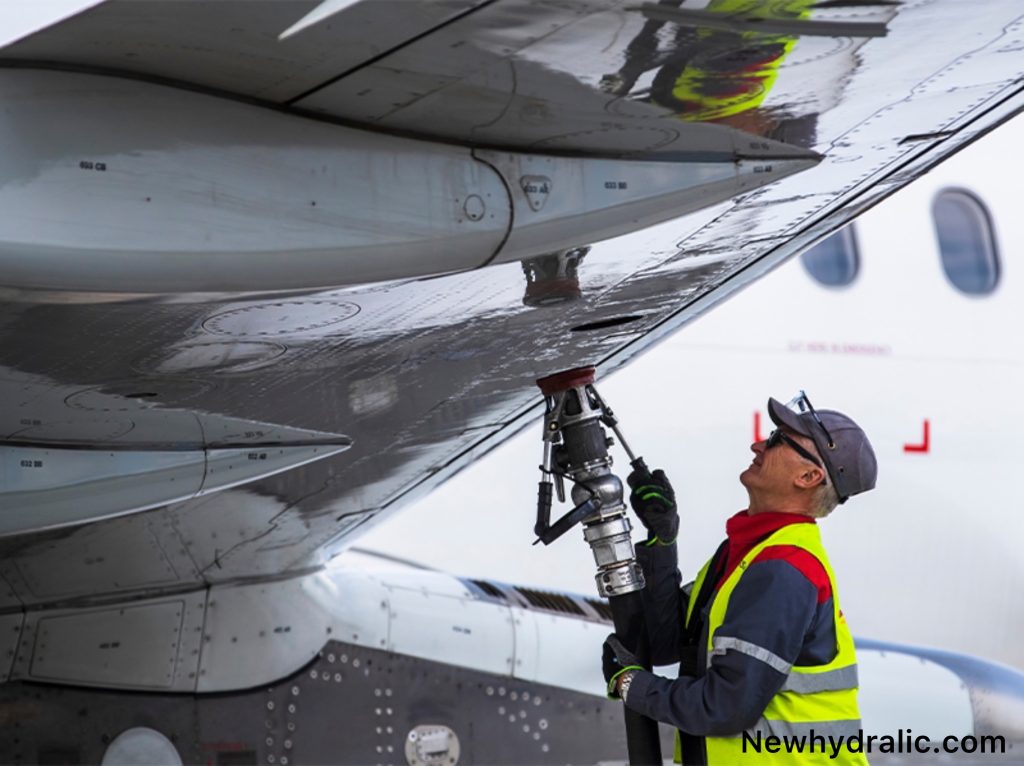 شیلنگ سوخت گیری هواپیما